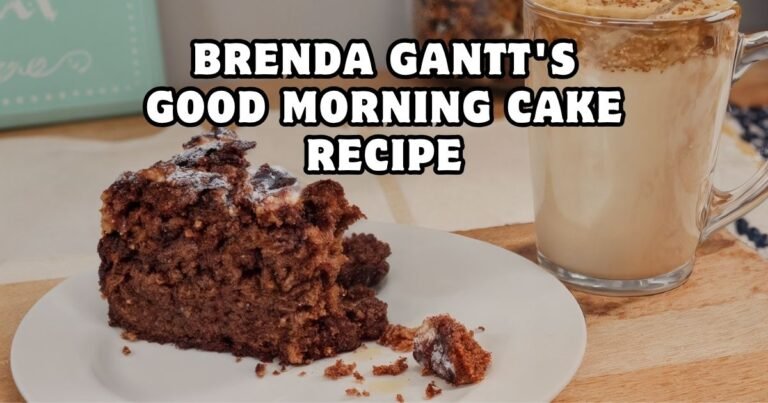 Brenda Gantt's Good Morning Cake Recipe