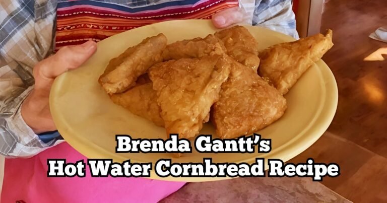 Brenda Gantt's Hot Water Cornbread Recipe