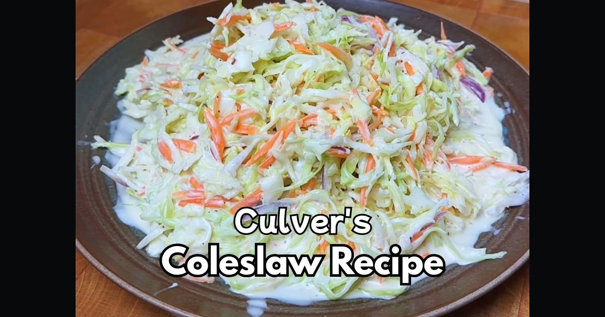 Culver's Coleslaw Recipe