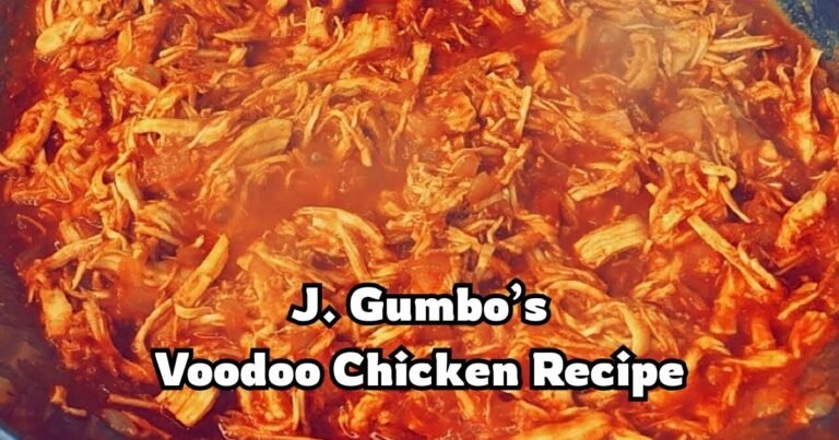 J. Gumbo’s Voodoo Chicken Recipe