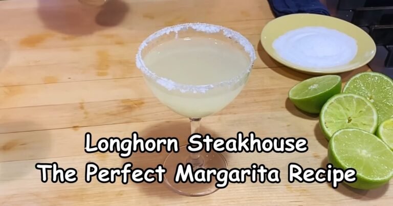Longhorn Steakhouse The Perfect Margarita Recipe