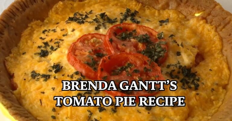 Brenda Gantt’s Tomato Pie Recipe
