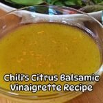 Chili's Citrus Balsamic Vinaigrette Recipe