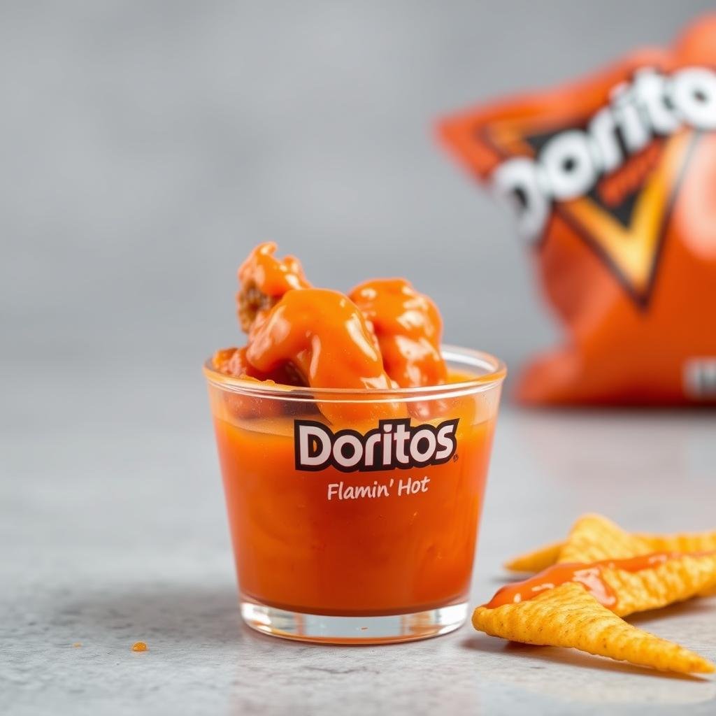 Doritos Flamin' Hot Nacho sauce from Buffalo Wild Wings Scoville Chart