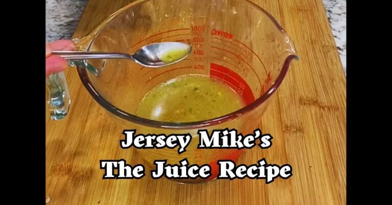 Jersey Mike’s The Juice Recipe