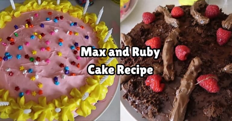 Max and Ruby Cake Recipe