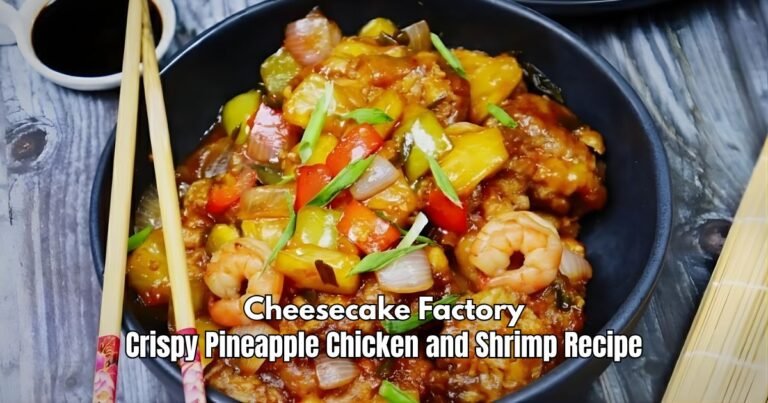 Cheesecake Factory Crispy Pineapple Chicken and Shrimp Recipe