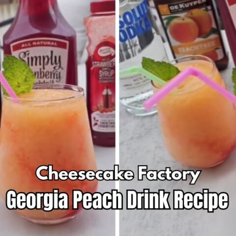 Cheesecake Factory Georgia Peach Drink Recipe