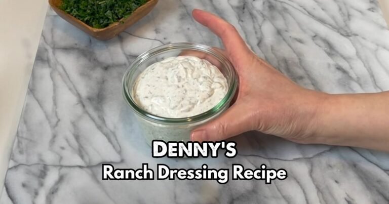 Denny's Ranch Dressing Recipe