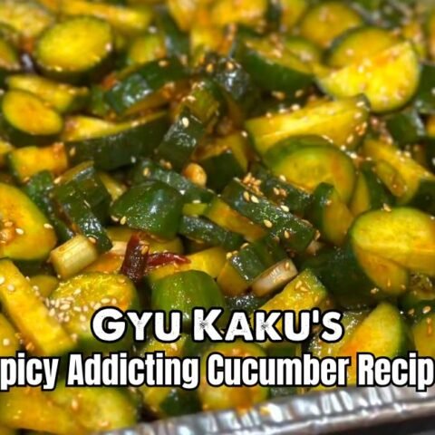Gyu Kaku's Spicy Addicting Cucumber Recipe